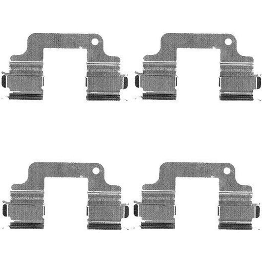 Textar Brake Pad Accessory Fitting Kit Rear 82074200