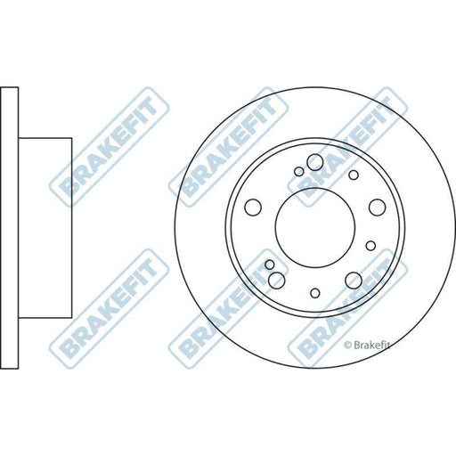 Apec Brake Disc Front Fits Citroen C25 Fiat Ducato Peugeot J5/Express Apec  - Town Parts