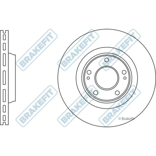 Apec Brake Disc Front Fits Hyundai I30 Tucson Kia Sportage Apec  - Town Parts