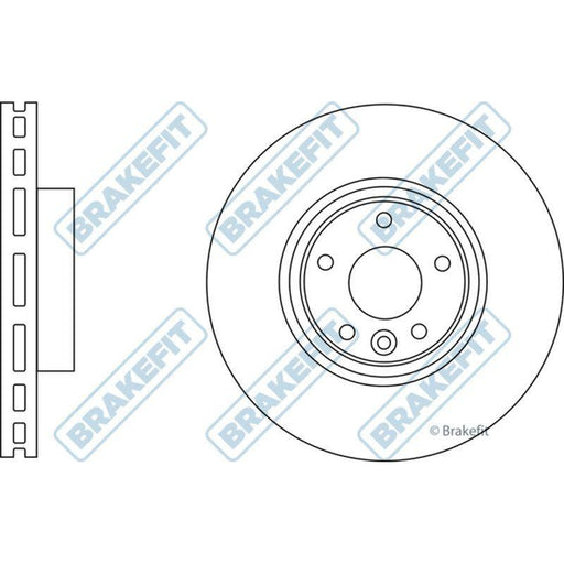 Apec Brake Disc Front Fits Jaguar/Daimler Xe Apec  - Town Parts