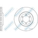 Apec Brake Disc Front Fits Isuzu D-Max Apec  - Town Parts