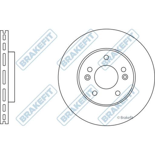 Apec Brake Disc Front Fits Hyundai Kona Veloster Kia Ceed Apec  - Town Parts