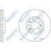 Apec Brake Disc Front Fits Citroen Berlingo C4 C5 Ds Ds7 Crossback Ope Apec  - Town Parts