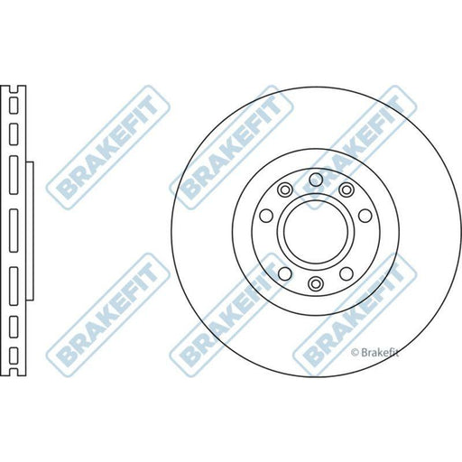 Apec Brake Disc Front Fits Peugeot Rcz Apec  - Town Parts