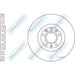 Apec Brake Disc Front Fits Peugeot Rcz Apec  - Town Parts