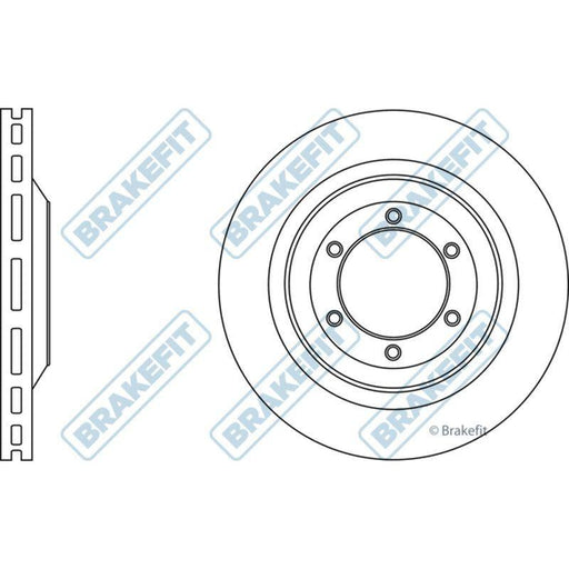 Apec Brake Disc Front Fits Isuzu D-Max Rodeo Apec  - Town Parts