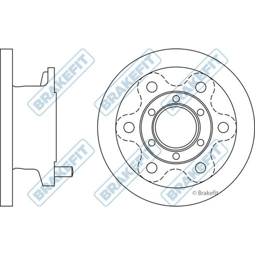 Apec Brake Disc Front Fits Iveco Daily Apec  - Town Parts