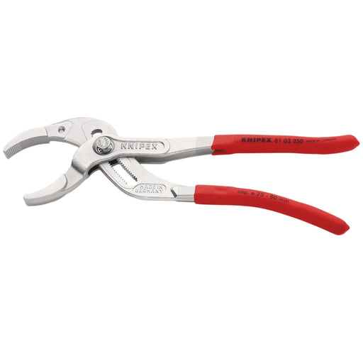 KNIPEX Siphon and Connector Pliers 250mm, MPN 81 03 250 SB