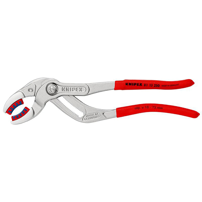 KNIPEX Siphon and Connector Pliers 250mm 81 13 250 SB