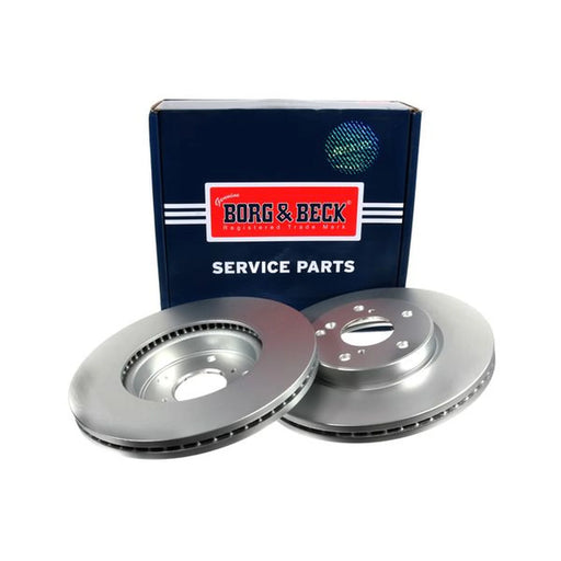 Borg & Beck 2 x Vented Front Brake Discs BBD5463