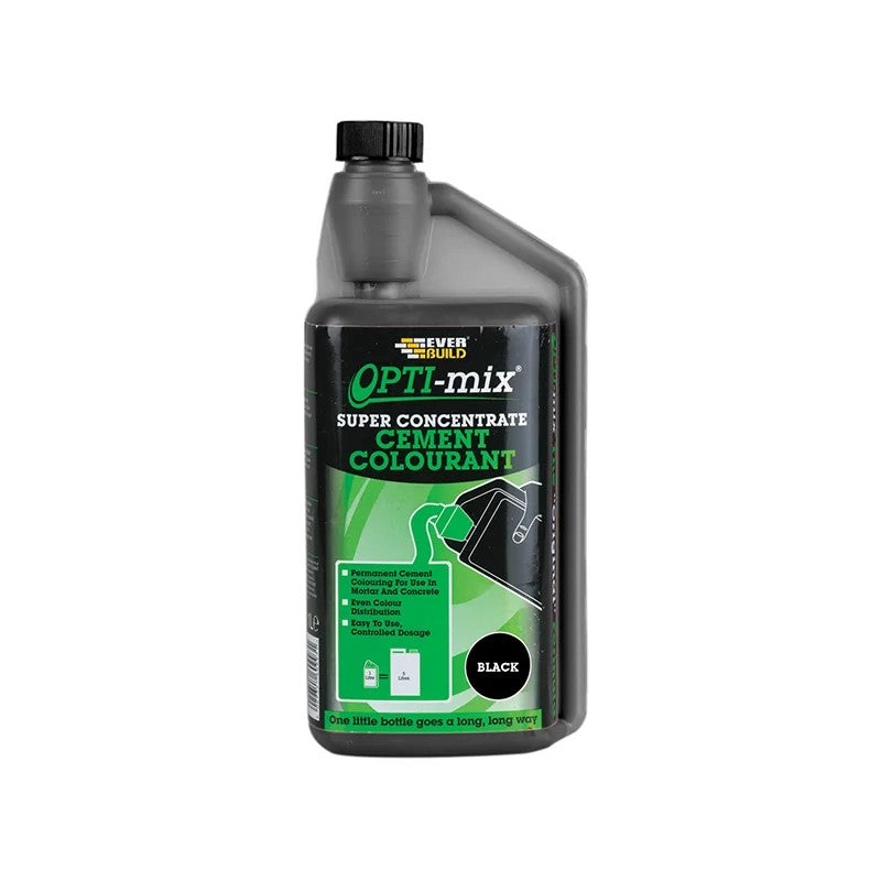 Everbuild Sika Opti-Mix Cement Colourant Black 1 litre - 486213