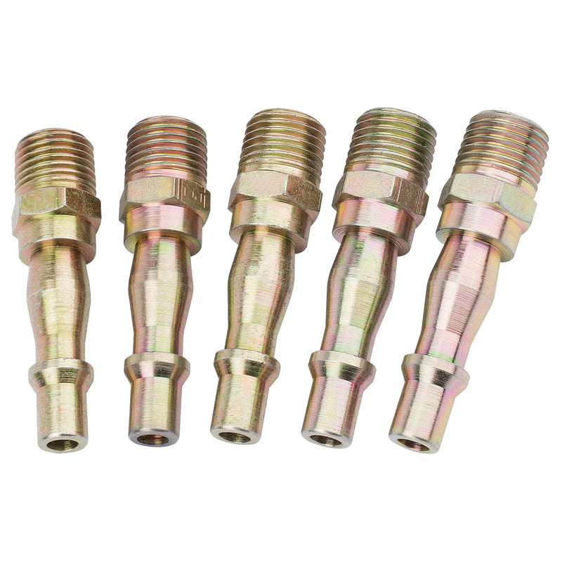 Draper 1/4" Male Thread PCL Coupling Screw Adaptor - Pack of 5