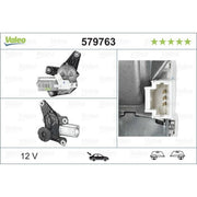 Valeo Front/Rear Wiper Motor Rear 579763