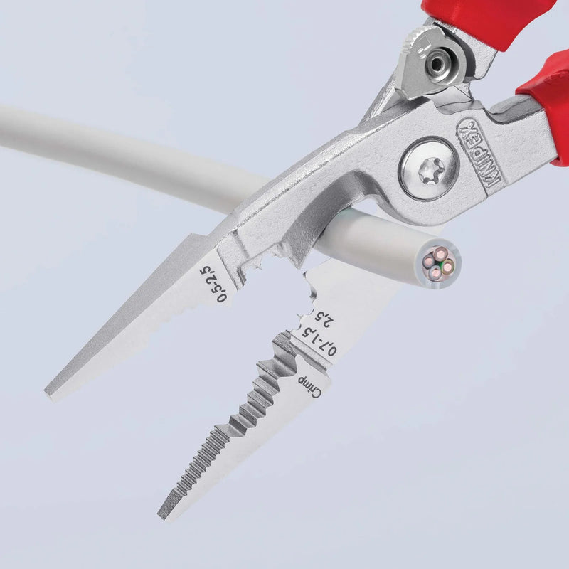 KNIPEX Pliers for Electrical Installation 200mm Insulated Multi-Function