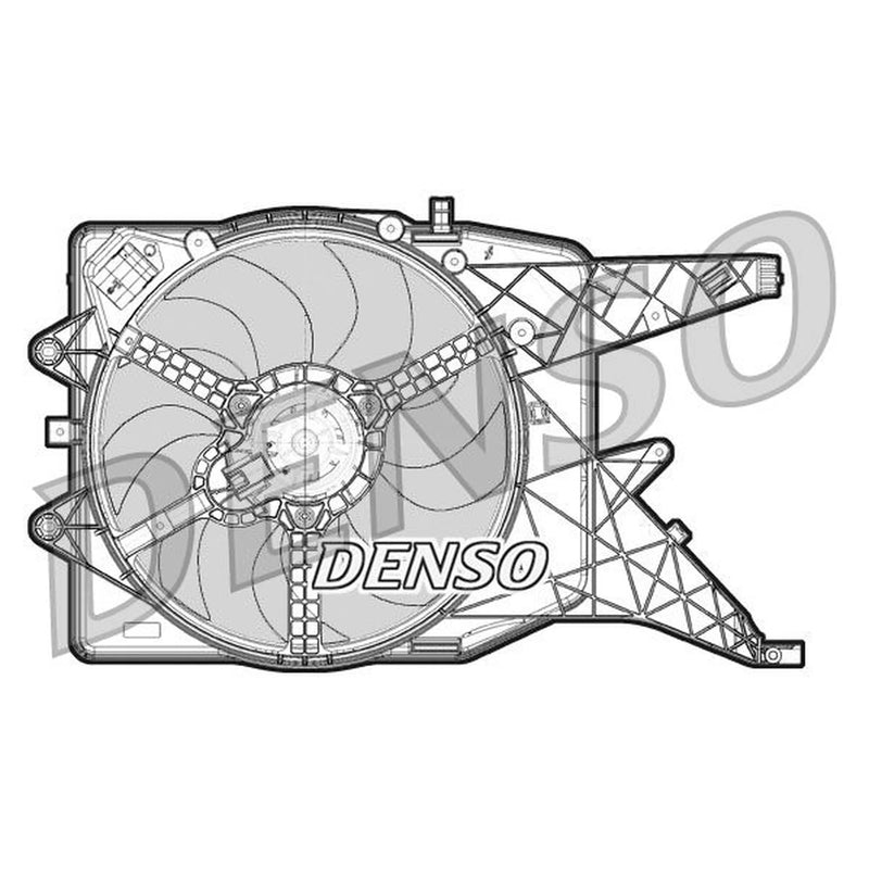 Denso Engine Cooling Fan DER20011