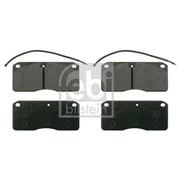 Febi Rear Brake Pad Set 16572