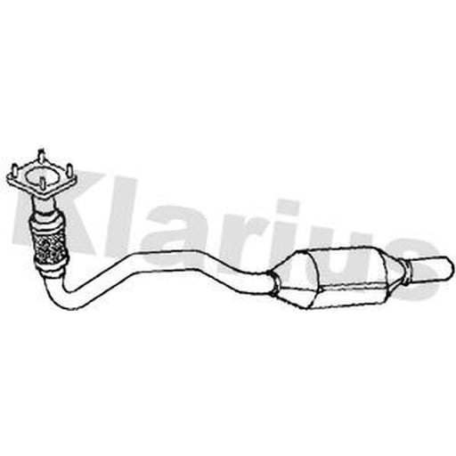 Klarius Catalyst Type Approved With Pipe Front 321780