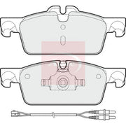 Apec Front Brake Pad Set PAD1806