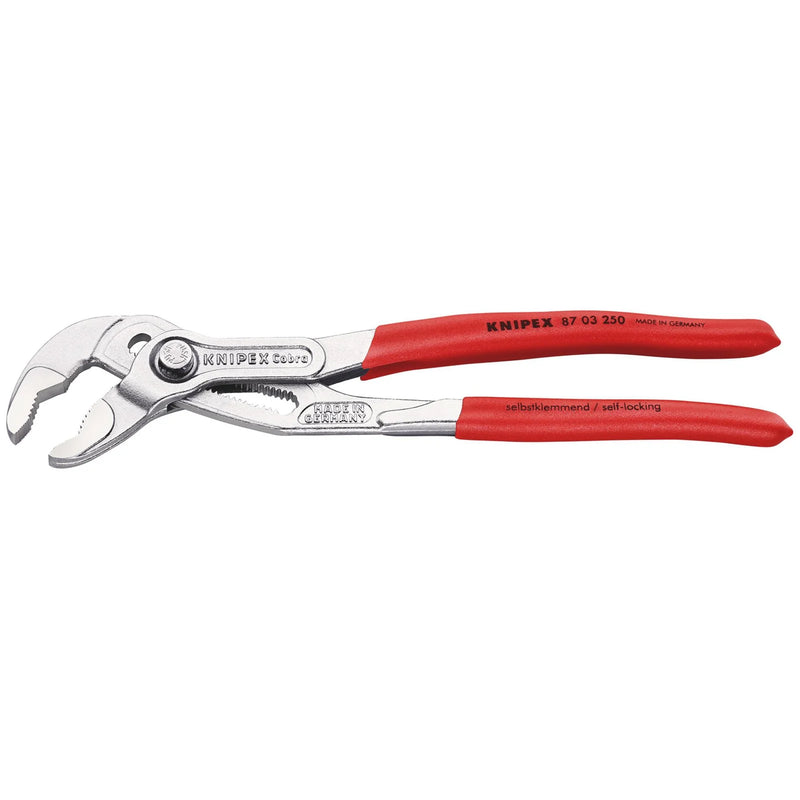 KNIPEX Cobra® Water Pump Pliers 250mm, Model 87 03 250 SB