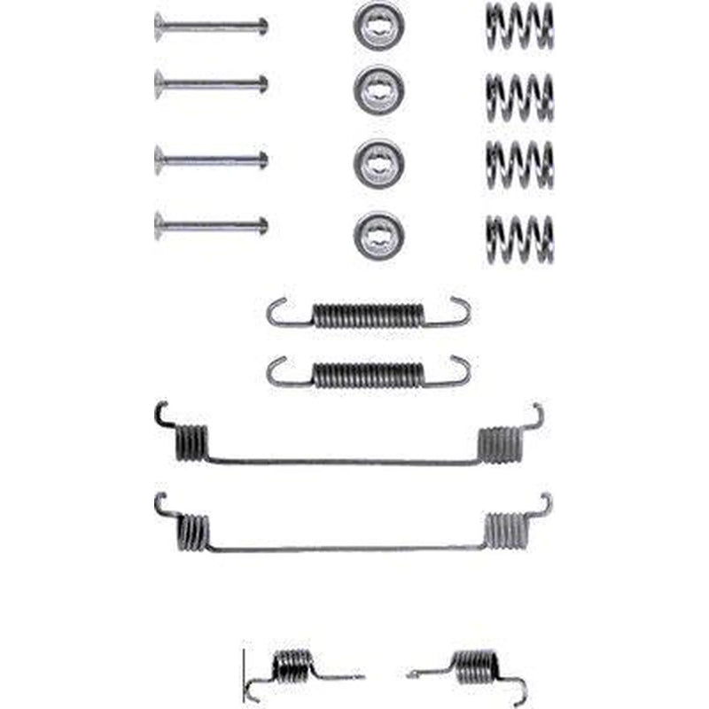 Textar Brake Shoe Accessory Kit Rear 97005800