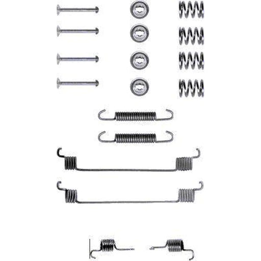 Textar Brake Shoe Accessory Kit Rear 97005800