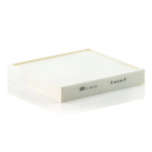 MANN-FILTER Cabin Air Filter (Pollen Filter) below the glove CU 26 010