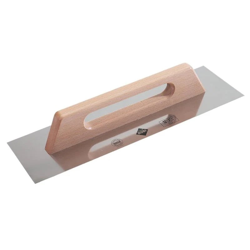 RUBI TILING TOOLS Steel Trowel Wooden Handle 19in - 65988