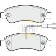 NAPA Rear Brake Pad Set NBP1415