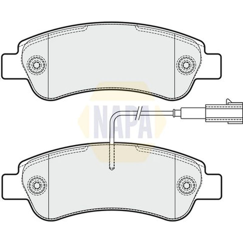 NAPA Rear Brake Pad Set NBP1415