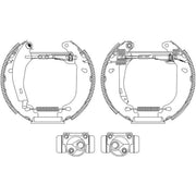 Mintex Brake Shoe Set Axle Kit MSP079