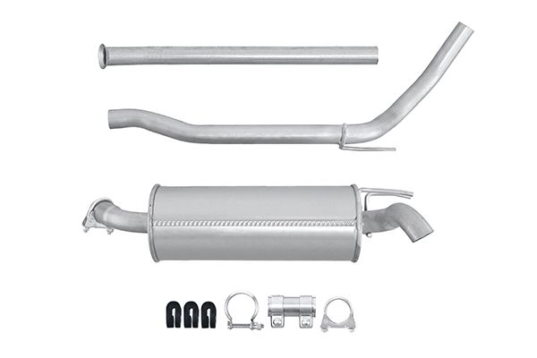 Hella 8LD 366 034-801 Rear Muffler