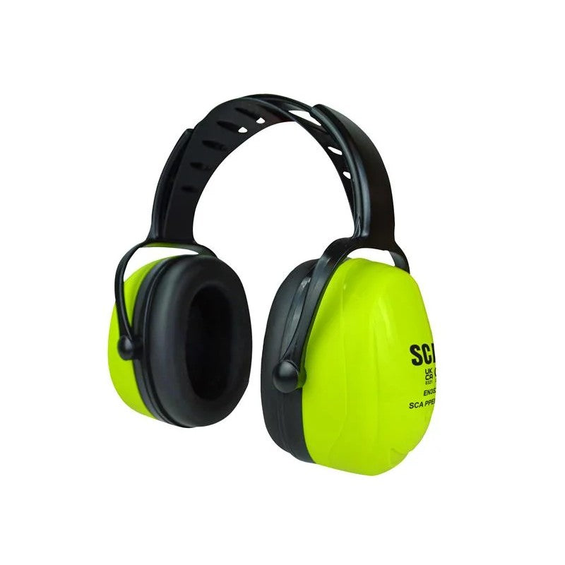 Scan Hi-Vis Ear Defenders - FM-2