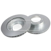 Borg & Beck 2 x Vented Front Brake Discs BBD4217