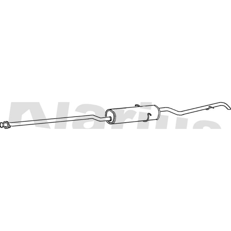 Klarius Box With Tail Pipe Rear MZ360P