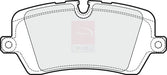 Apec Brake Pads Rear Fits Land Rover Discovery Range Brand - Town Parts