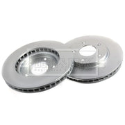 Borg & Beck 2 x Vented Front Brake Discs BBD4752