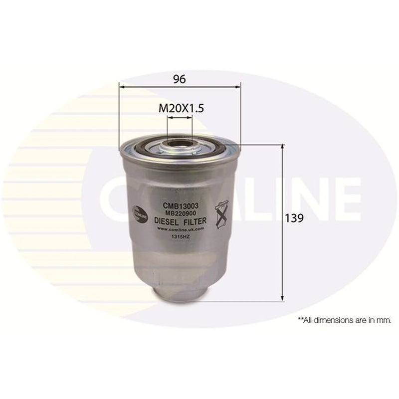 Comline Fuel Filter Element CMB13003