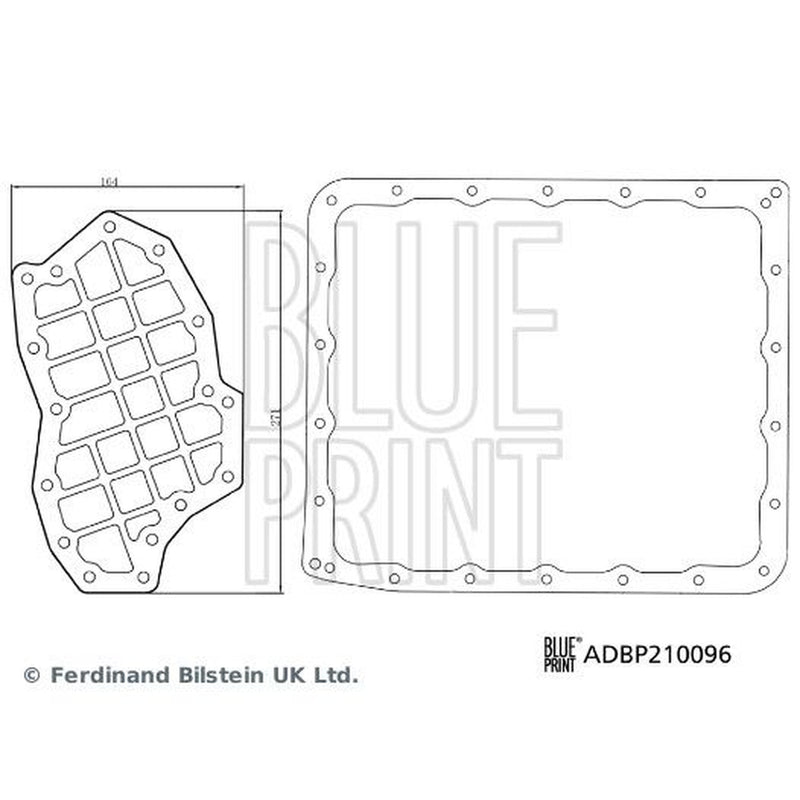 Blue Print Auto Trans Filter Kit ADBP210096