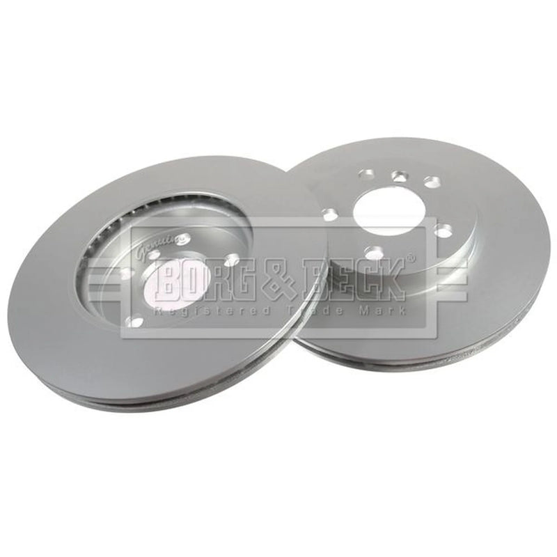 Borg & Beck 2 x Vented Front Brake Discs BBD5365