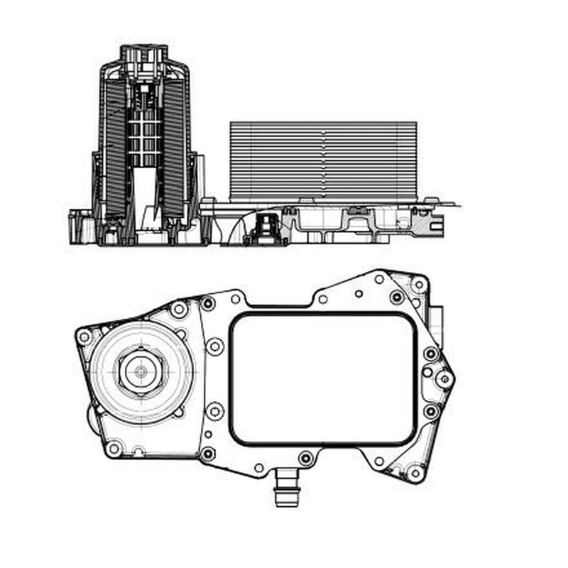 NRF Oil Filter Housing 31827