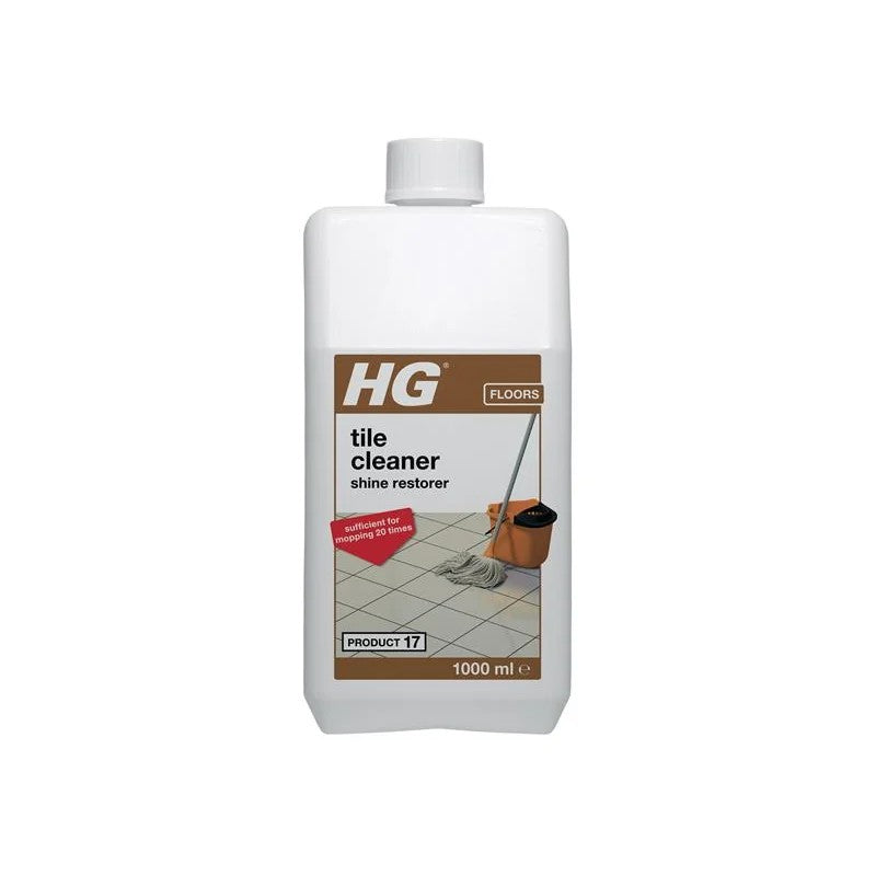 H G Tile Cleaner Shine Restorer 1 Litre for All Tile Floors
