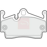 Apec Rear Brake Pad Set PAD1498