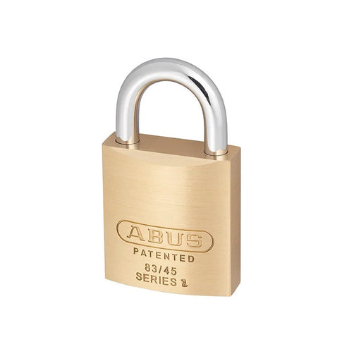 ABUS Mechanical 83/45mm Brass Body Padlock Carded - 10053926-01