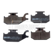 Borg & Beck 4 x Front Brake Pad Set BBP2343