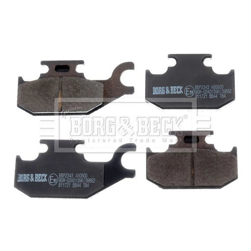 Borg & Beck 4 x Front Brake Pad Set BBP2343