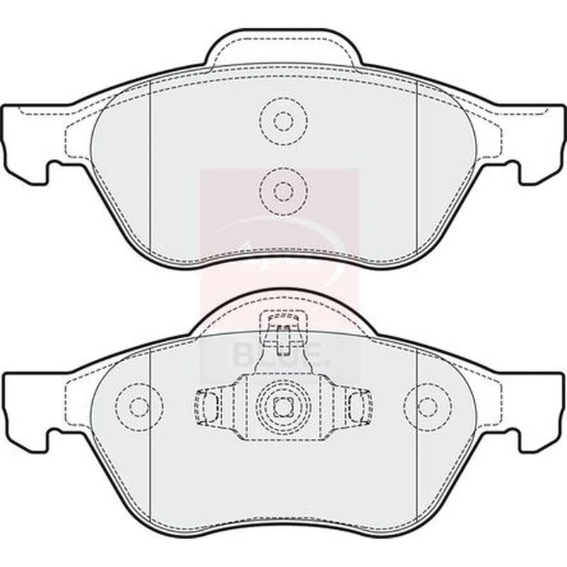 Apec Front Brake Pad Set PD3071