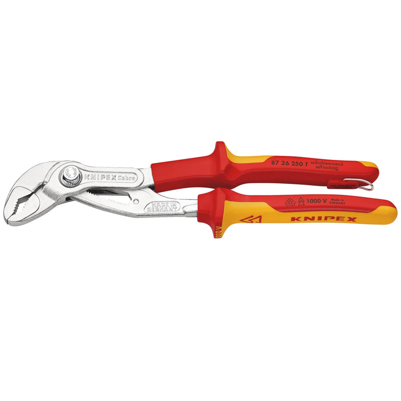 KNIPEX Cobra® VDE Water Pump Pliers 250mm 87 26 250 T BK