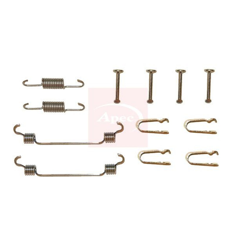 Apec Parking Brake Shoe Accessory Kit Rear KIT2090