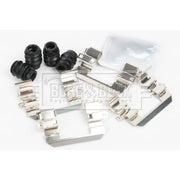 Borg & Beck Brake Pad Accessory Fitting Kit Front BBK1760