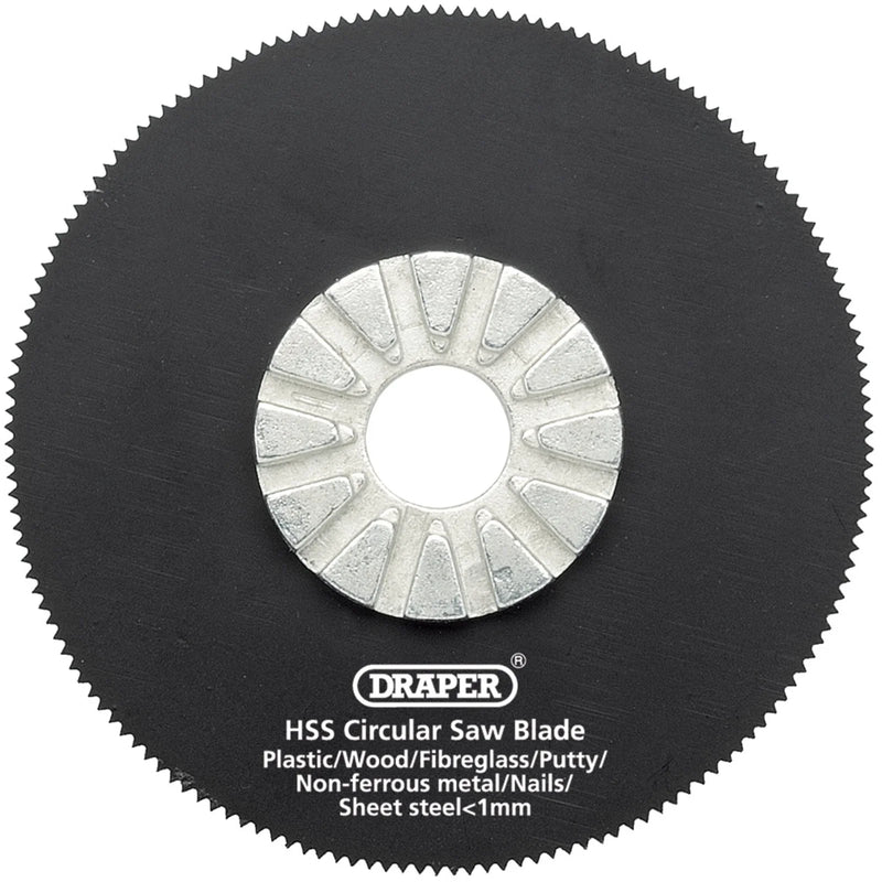 Draper HSS Circular Saw Blade, 18tpi, Universal Fit